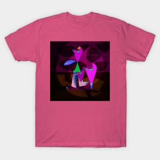 Abstract Stand Up Comedian T-Shirt